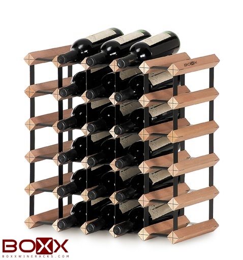 BOXX Vinreol til 42 flasker vin