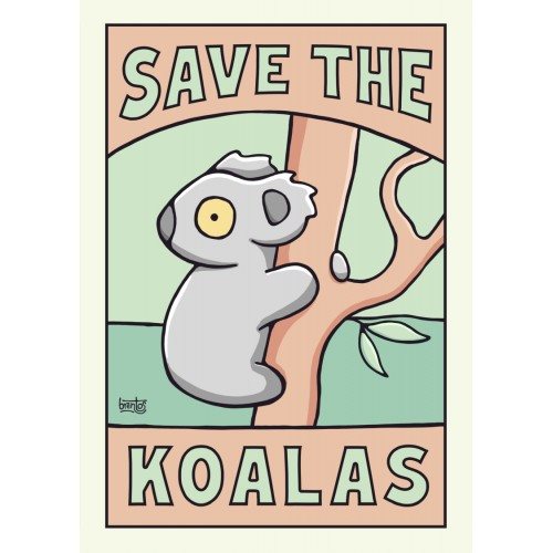 Save The Koalas A4